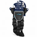 CarSafe Essentials dog travel harness, large, black and grey